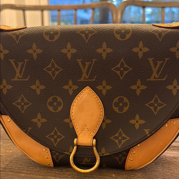 Louis Vuitton Dark Brown and Tan Crossbody Bag - Picture 2 of 6